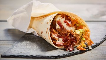 Pulled Pork Wrap