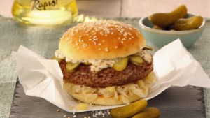 Rezept: Reuben Burger